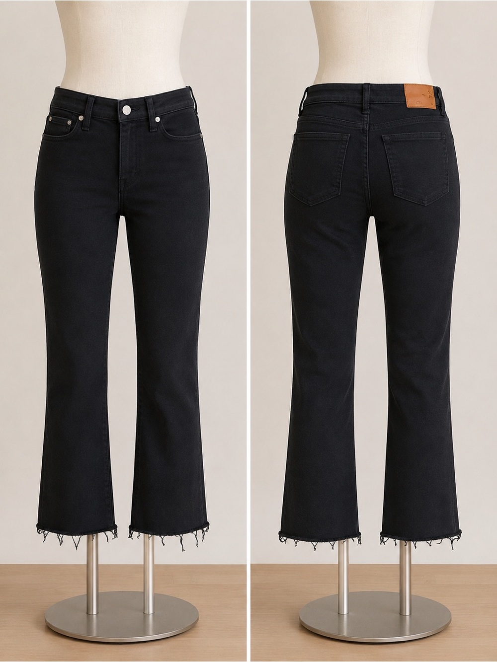 J. Crew Factory 9” Demi Boot Crop Jeans